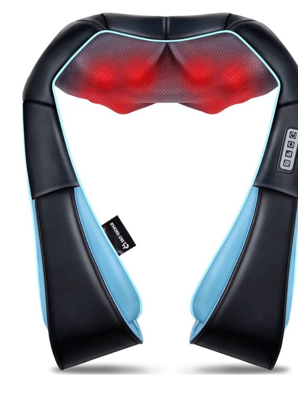 Neck & Shoulder Massager in Black and Light Blue